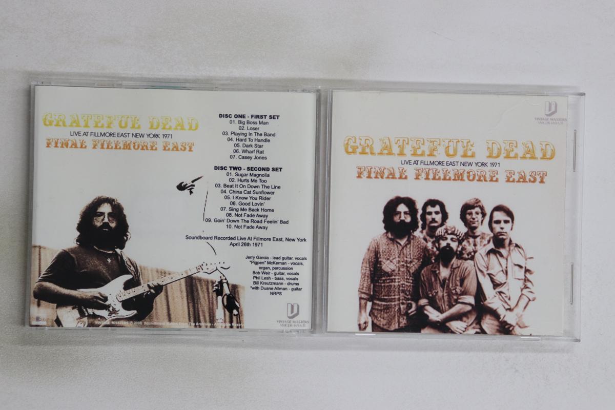 CD GRATEFUL DEAD - Live At Fillmore East New York 1971 VMCDR169AB VINTAGE MASTERS Non Japan Rock Used
CD GRATEFUL DEAD - Live At Fillmore East New York 1971 VMCDR169AB VINTAGE MASTERS Non Japan Rock Used