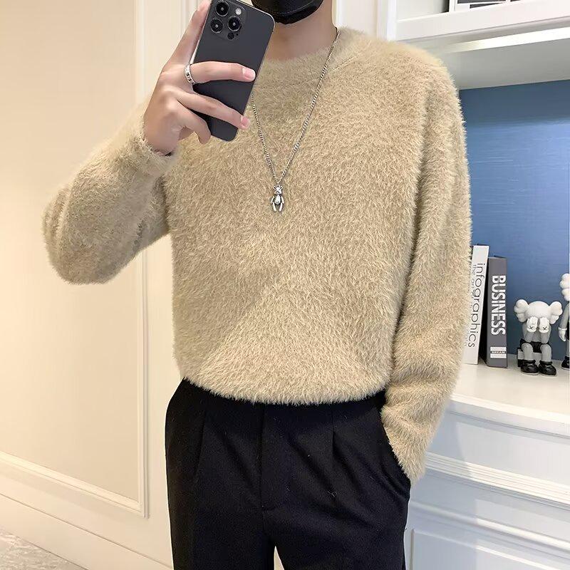 Men s Thickened Winter Mink Velvet Sweater - Warm Knitwear with Fleece Lining for Autumn/Winter. XXL хакі
Men s Thickened Winter Mink Velvet Sweater - Warm Knitwear with Fleece Lining for Autumn/Winter. XXL хакі