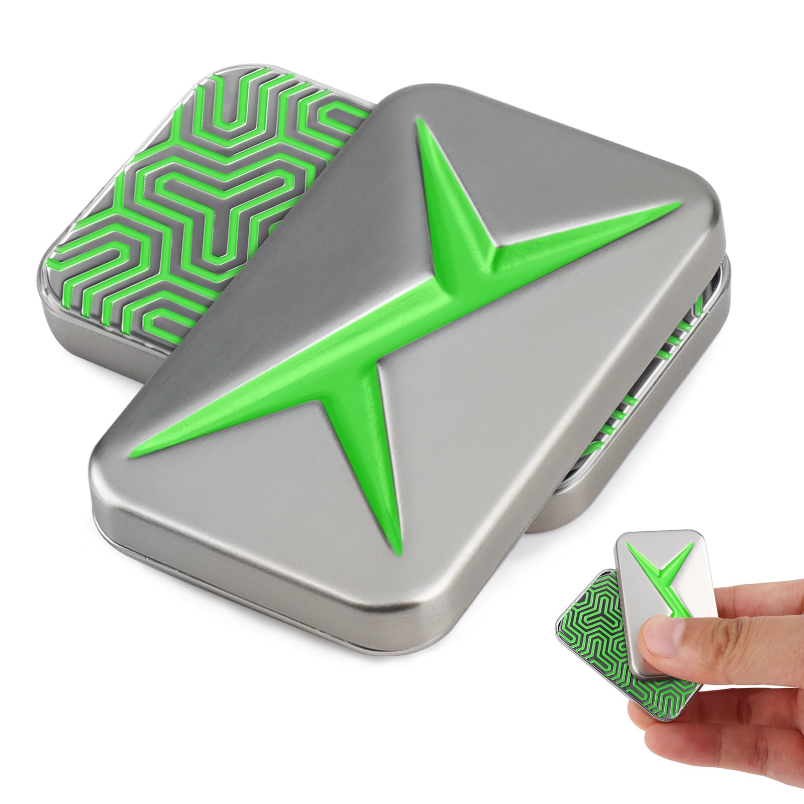 YIK TUNG Luminous Fidget Slider, Fidget Toy, Time Killer, Square Shape, Stress Relief, Adult Desk Toy, Gift, Christmas (Fluorescent Breakthrough)
YIK TUNG Luminous Fidget Slider, Fidget Toy, Time Killer, Square Shape, Stress Relief, Adult Desk Toy, Gift, Christmas (Fluorescent Breakthrough)