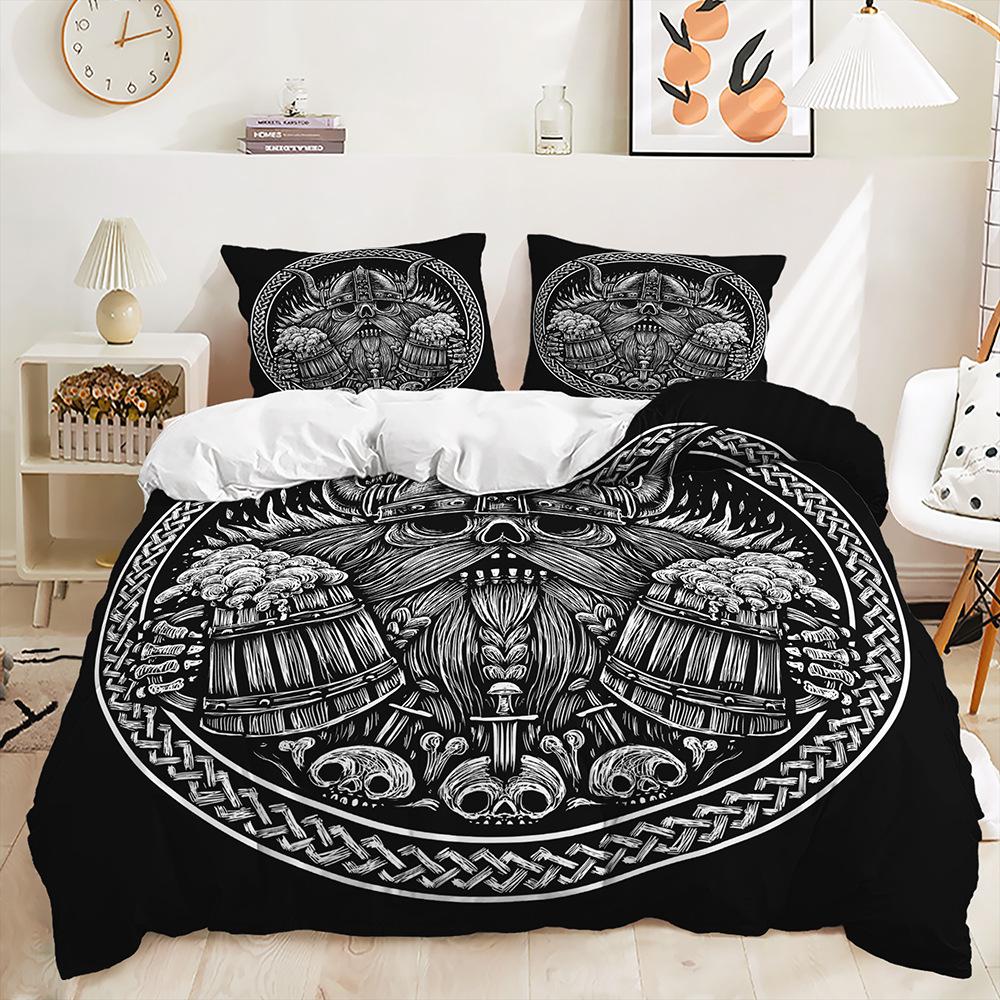 Постельное белье из трех частей Diablo Skull Totem Kit 135 * 200 (two-piece set) 90g
Постельное белье из трех частей Diablo Skull Totem Kit 135 * 200 (two-piece set) 90g