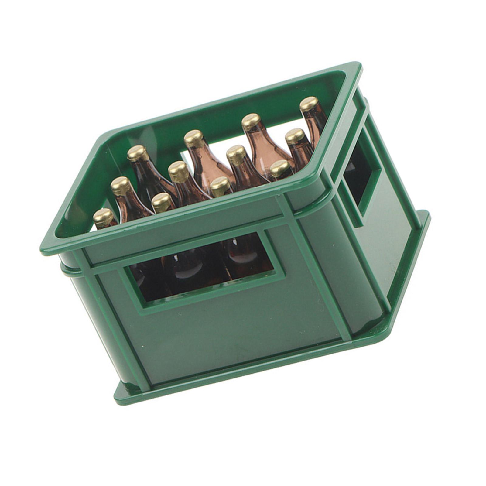 Миниатюрный кукольный ящик для пива, реалистичная модель пивного ящика, фигурка для украшения кукольного домика в масштабе 1/12, реквизит для показа зелёный
Миниатюрный кукольный ящик для пива, реалистичная модель пивного ящика, фигурка для украшения кукольного домика в масштабе 1/12, реквизит для показа зелёный