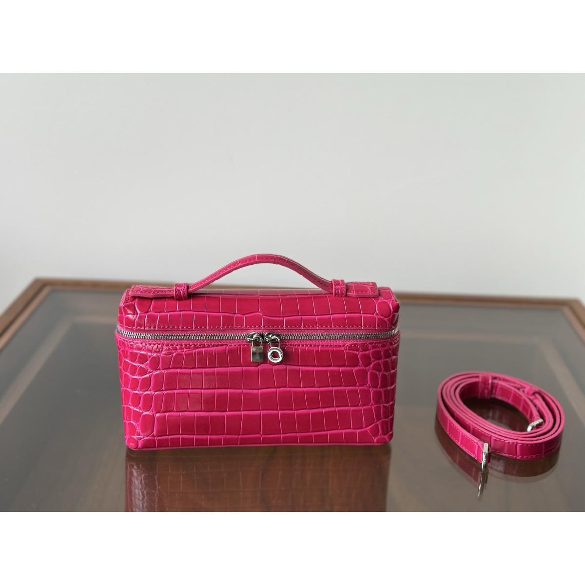 Kazilan 19LP lunch box bag crocodile pattern top layer cowhide women s bag fashion high-end commuter shoulder bag 19cm
Kazilan 19LP lunch box bag crocodile pattern top layer cowhide women s bag fashion high-end commuter shoulder bag 19cm
