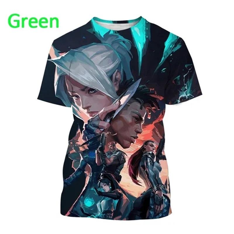 Hot Game Valorant Graphic Tshirt For Men 3D Printing Summer Casual Short-sleeved Cool Tee Top Kids Round Neck Tshirts Streetwear XXS
Hot Game Valorant Graphic Tshirt For Men 3D Printing Summer Casual Short-sleeved Cool Tee Top Kids Round Neck Tshirts Streetwear XXS