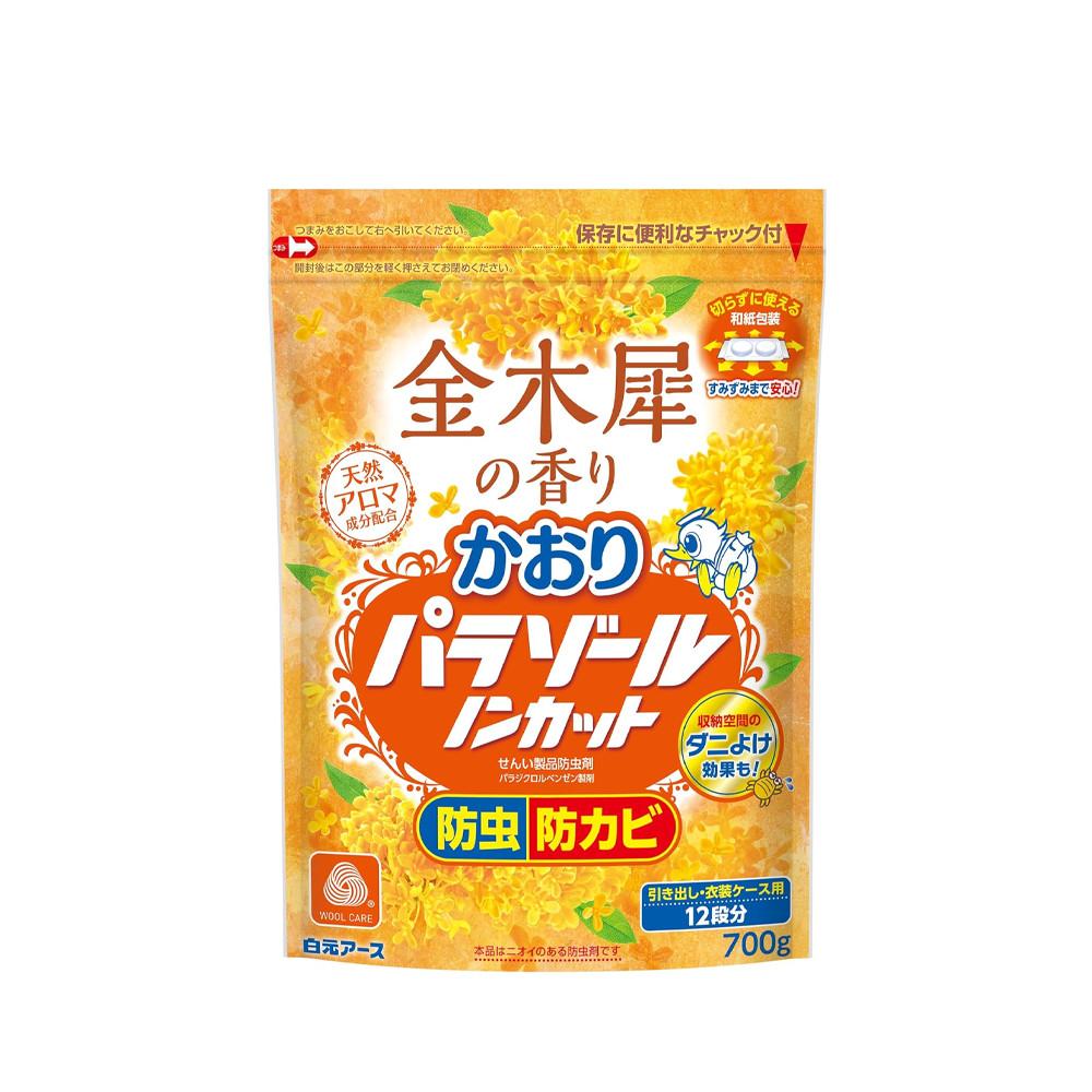 Hakugen Earth Osmanthus Fragrans Scented Parazol Insect Repellent 700g
Hakugen Earth Osmanthus Fragrans Scented Parazol Insect Repellent 700g