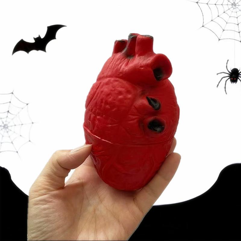 Realistic Scary Halloween Prank Prop: Fake Heart & Brain for Haunted House, Bar, or Escape Room Decoration
Realistic Scary Halloween Prank Prop: Fake Heart & Brain for Haunted House, Bar, or Escape Room Decoration