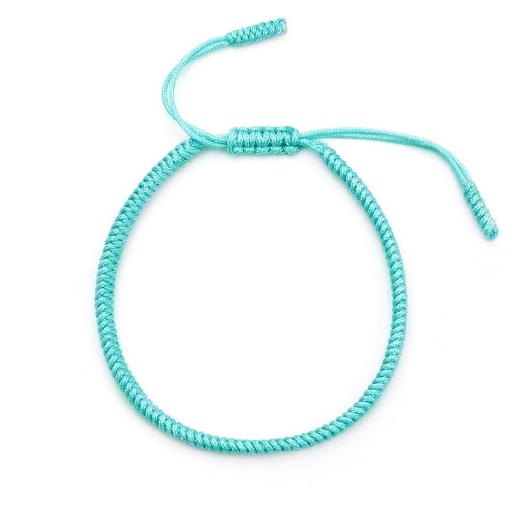 1Pc Unisex Fashion Jewelry Gift Good Luck Handmade Rope Braided Bracelet Bangle небесно-голубой
1Pc Unisex Fashion Jewelry Gift Good Luck Handmade Rope Braided Bracelet Bangle небесно-голубой
