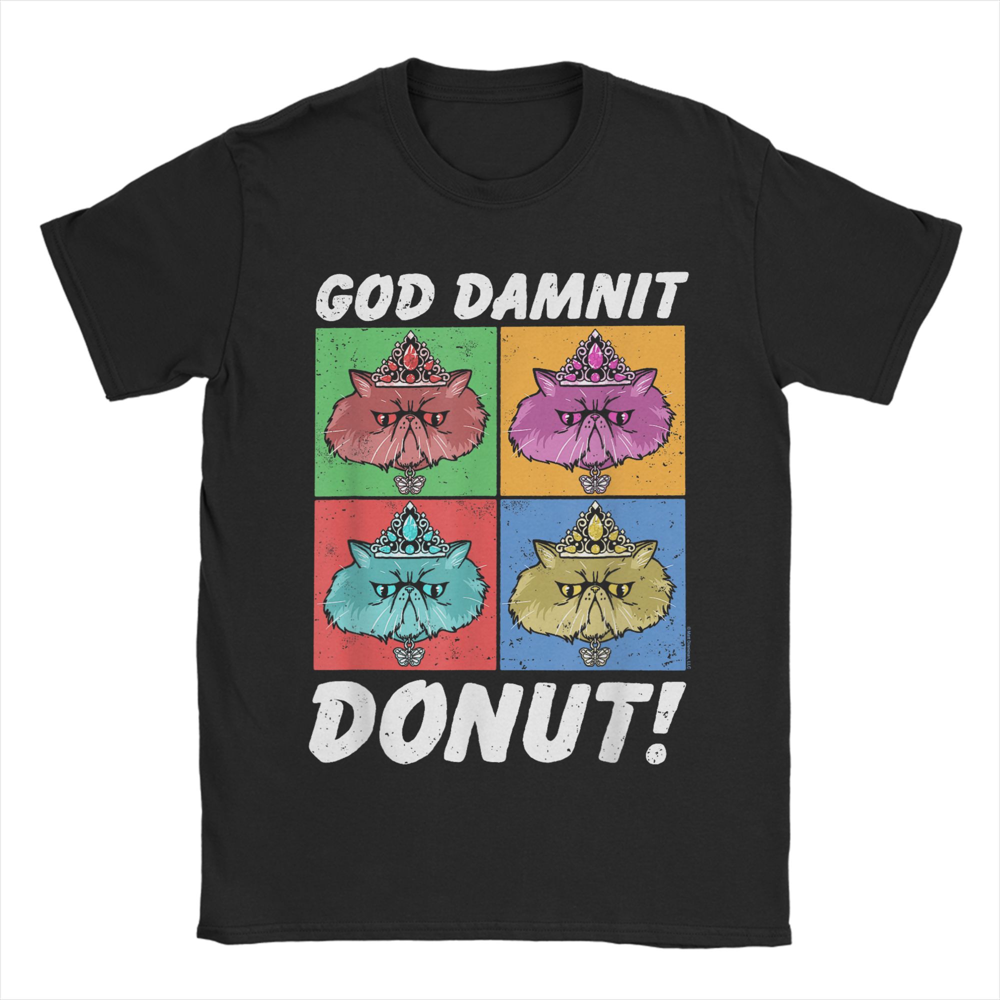 God Damnit Donut Cat Pop Art Book T-Shirt Summer T Shirts Men Cotton Plus Size Clothes Short Sleeve Dungeon Crawler Carl M
God Damnit Donut Cat Pop Art Book T-Shirt Summer T Shirts Men Cotton Plus Size Clothes Short Sleeve Dungeon Crawler Carl M