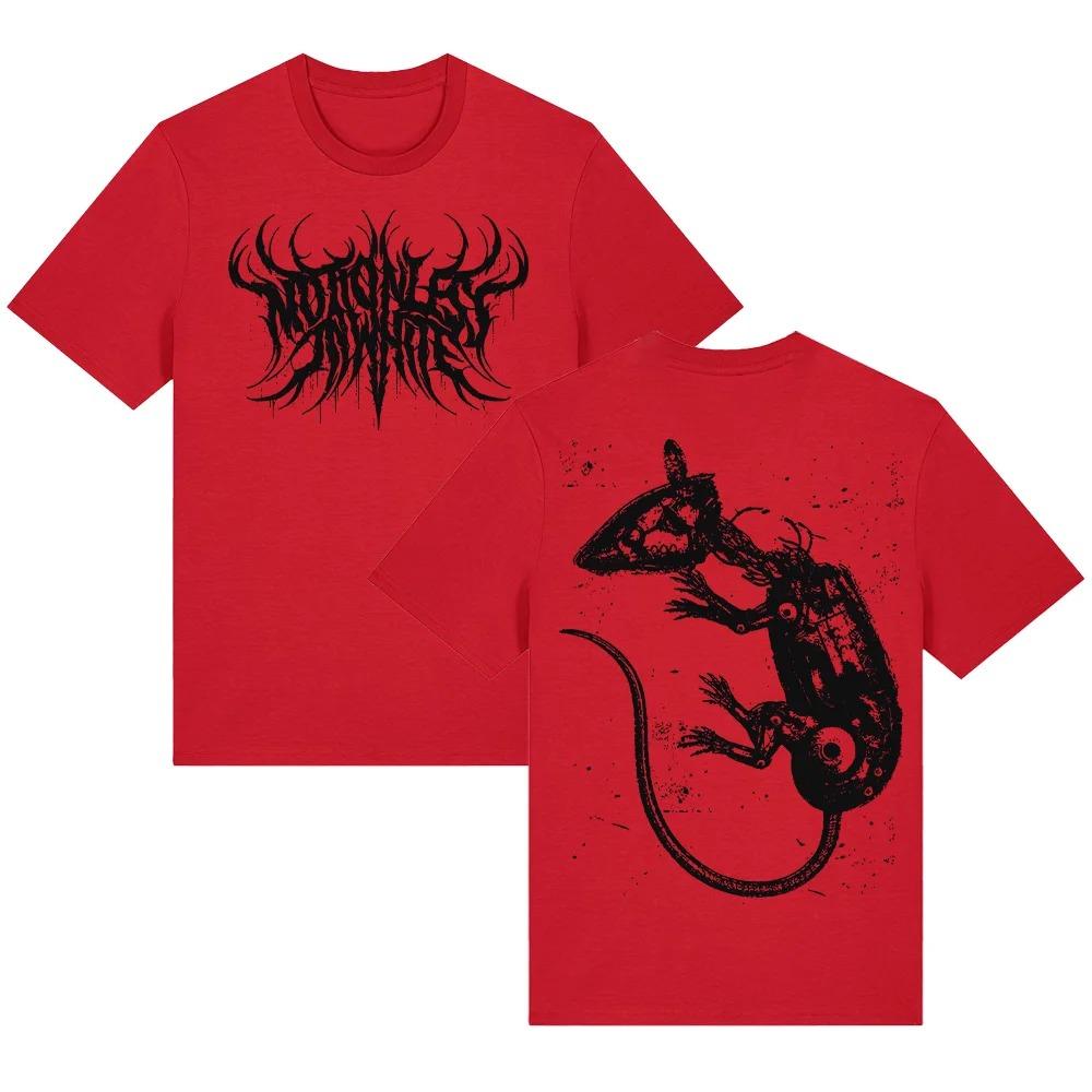 Cyber Rat T-Shirt Motionless in White Thrash Metal Band T Shirts High Quality Cotton O-neck Short Sleeve Unisex Vintage Tee XXXL
Cyber Rat T-Shirt Motionless in White Thrash Metal Band T Shirts High Quality Cotton O-neck Short Sleeve Unisex Vintage Tee XXXL