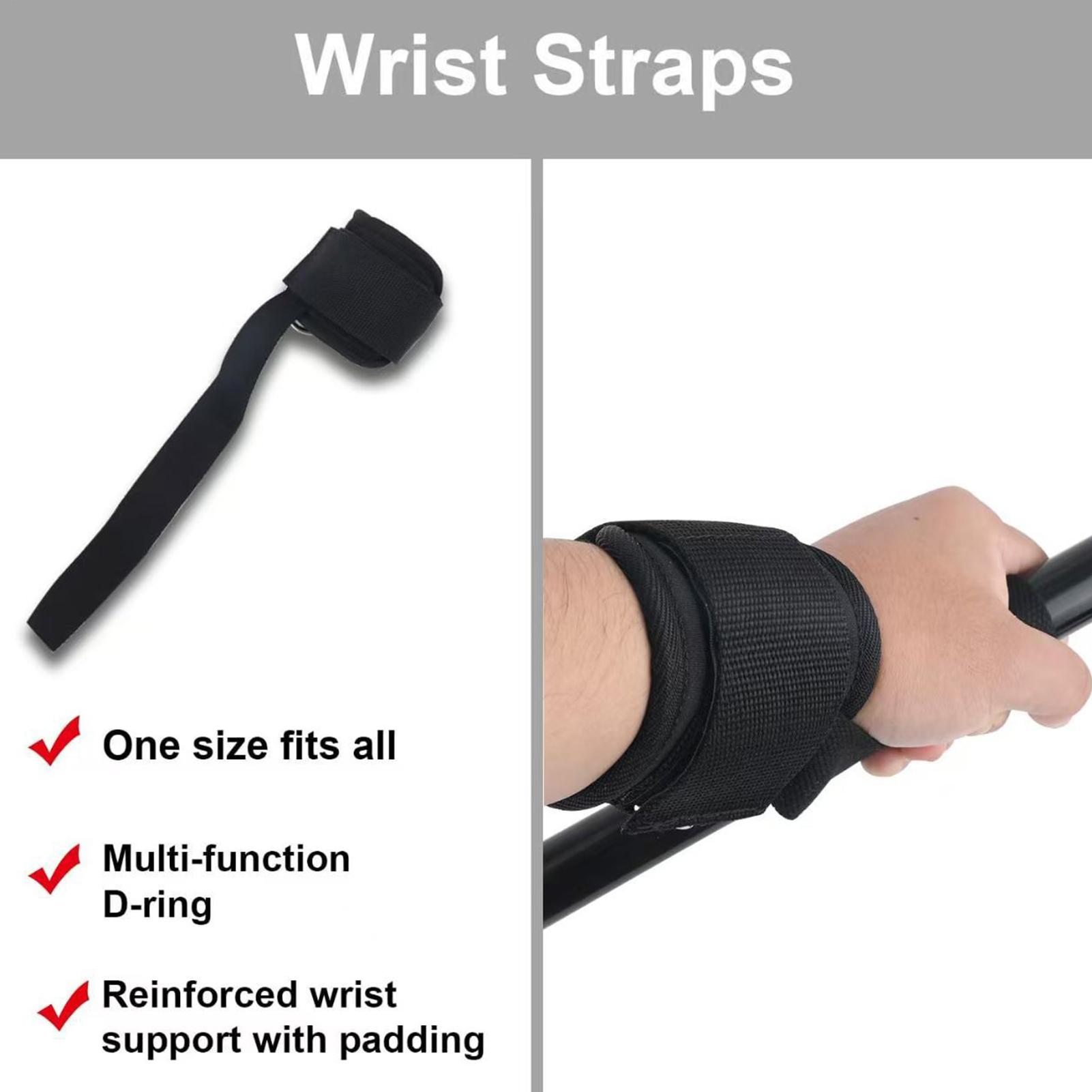 Weightlifting Wrist Straps 2 Pieces Non-Slip Wrap Strength Training Straps for Strength Exercise Training Bodybuilding Workout China Mainland
Weightlifting Wrist Straps 2 Pieces Non-Slip Wrap Strength Training Straps for Strength Exercise Training Bodybuilding Workout China Mainland