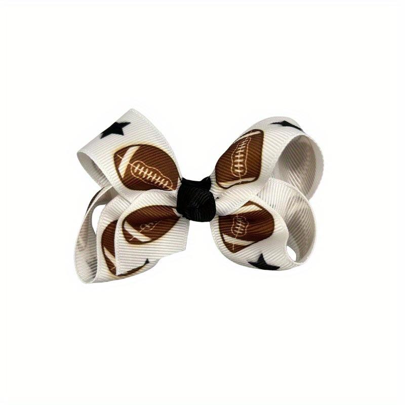 European World Cup Kids Bow Hair Tie - Baseball Swallowtail Rubber Band коричневый
European World Cup Kids Bow Hair Tie - Baseball Swallowtail Rubber Band коричневый