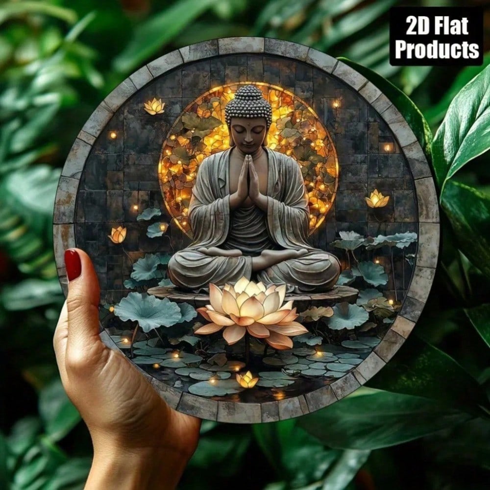 Vintage Zen Buddha Tin Sign Round Wall Art Home Office Decor Illuminated 20x20 разноцветный
Vintage Zen Buddha Tin Sign Round Wall Art Home Office Decor Illuminated 20x20 разноцветный