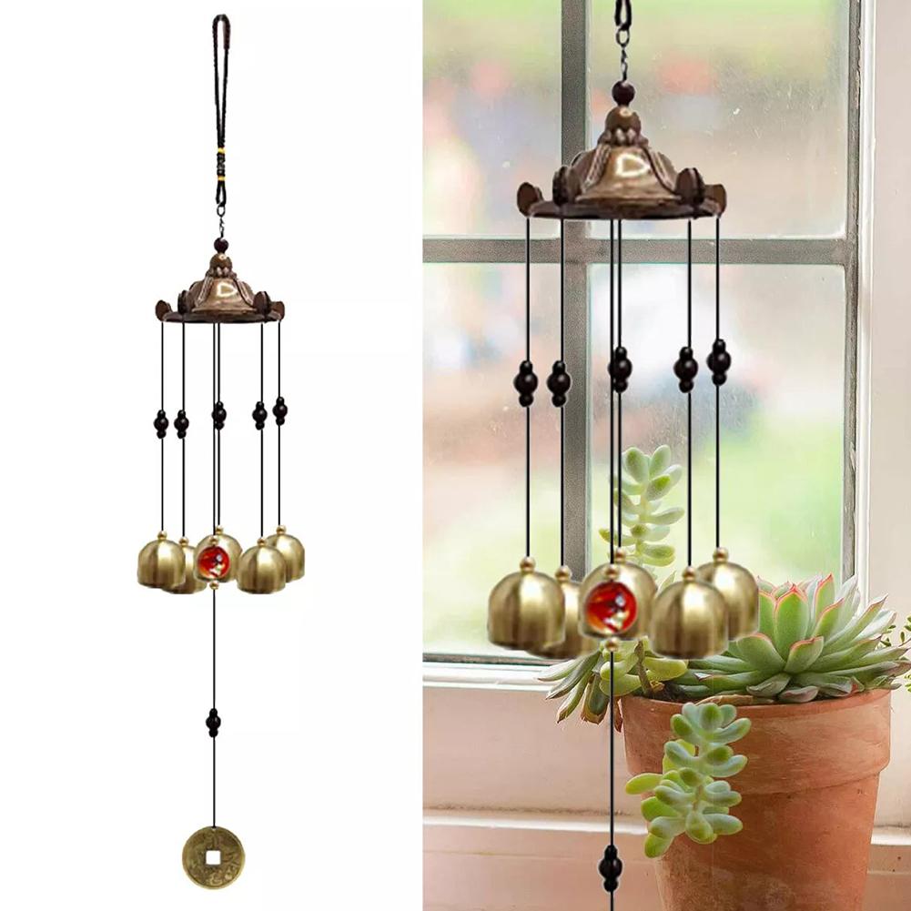 Retro Wind Chimes Retro Wind Bell Hanging Pendent Window Door Lucky Ornaments Pendants Decorative Bell Bell O6p9
Retro Wind Chimes Retro Wind Bell Hanging Pendent Window Door Lucky Ornaments Pendants Decorative Bell Bell O6p9