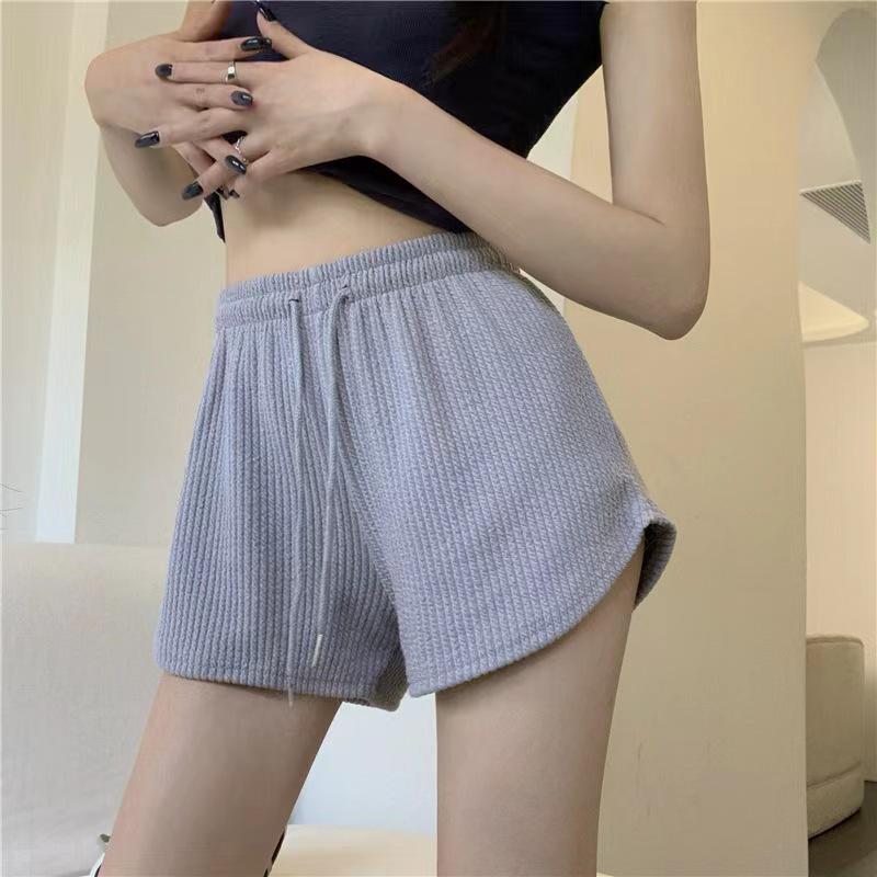 Women s High Waist A-line Waffle Sports Shorts - Casual, Slimming, Versatile Drawstring Home Wear L
Women s High Waist A-line Waffle Sports Shorts - Casual, Slimming, Versatile Drawstring Home Wear L