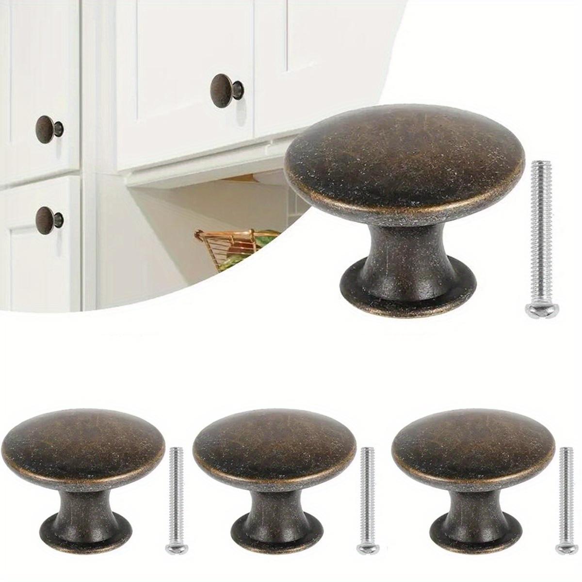 4 Pieces Of Vintage Cabinet Knobs, Antique Bronze Cabinet Door Handle Knobs, Drawer Handle Knobs With Screws For Home Furniture 4pcs
4 Pieces Of Vintage Cabinet Knobs, Antique Bronze Cabinet Door Handle Knobs, Drawer Handle Knobs With Screws For Home Furniture 4pcs