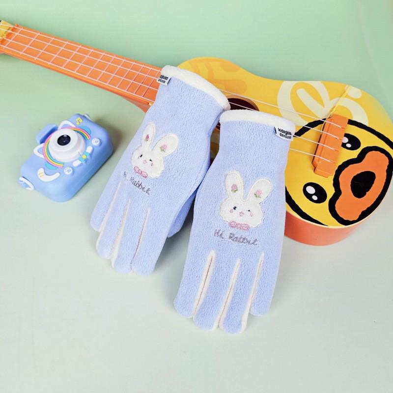 Cartoon Girl Warm Windproof Gloves for Autumn & Winter Cycling 19CM 50g небо синє кольору
Cartoon Girl Warm Windproof Gloves for Autumn & Winter Cycling 19CM 50g небо синє кольору