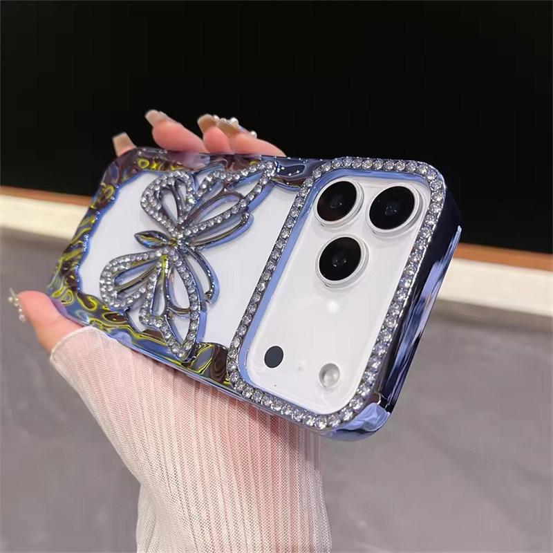 Роскошный ТПУ с гальваническим покрытием, чехол для телефона с бриллиантовой бабочкой для iPhone 17 16 15 14 13 12 11 Pro Max Plus, противоударный жесткий чехол с полым узором iPhone 13 Pro Max синий
Роскошный ТПУ с гальваническим покрытием, чехол для телефона с бриллиантовой бабочкой для iPhone 17 16 15 14 13 12 11 Pro Max Plus, противоударный жесткий чехол с полым узором iPhone 13 Pro Max синий