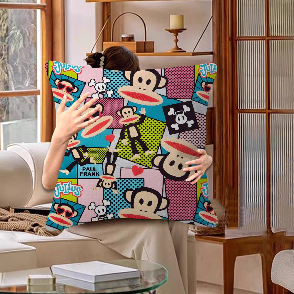 Anime PPaul FFrank Big Mouth Monkey Cushion Cover Inches Farmhouse Decor Home Throw Pillow Covers for Couch Decorations 30x30cm
Anime PPaul FFrank Big Mouth Monkey Cushion Cover Inches Farmhouse Decor Home Throw Pillow Covers for Couch Decorations 30x30cm
