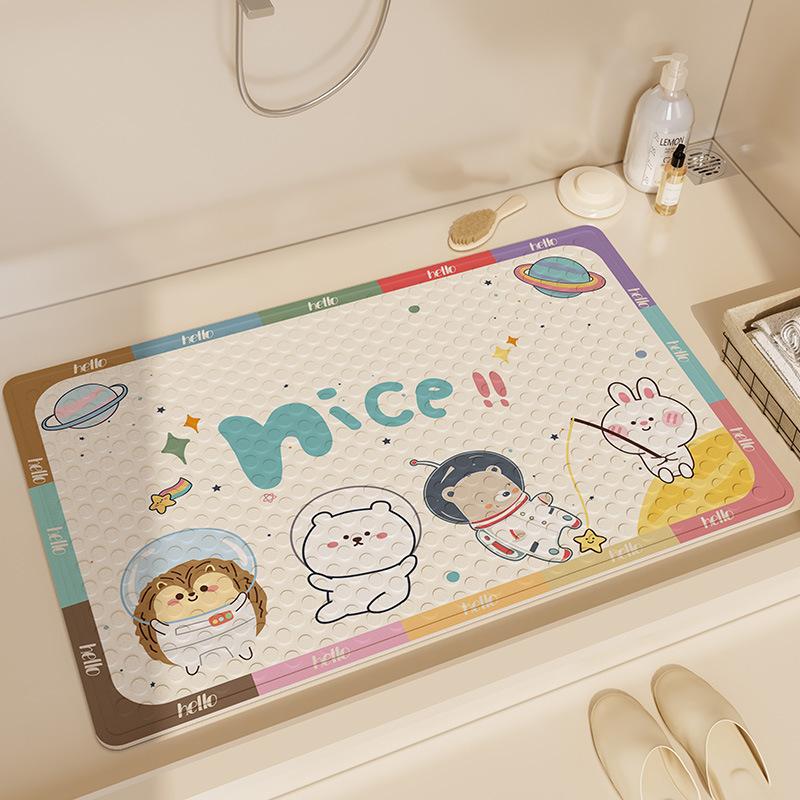 Килимок проти ковзання для душової кімнати, для ванної кімнати, дитячий, проти падінь, для літніх людей, для купання, масажний, на присосках, килимок для ніг, водонепроникний килимок для підлоги у ванній кімнаті 40*70cm
Килимок проти ковзання для душової кімнати, для ванної кімнати, дитячий, проти падінь, для літніх людей, для купання, масажний, на присосках, килимок для ніг, водонепроникний килимок для підлоги у ванній кімнаті 40*70cm