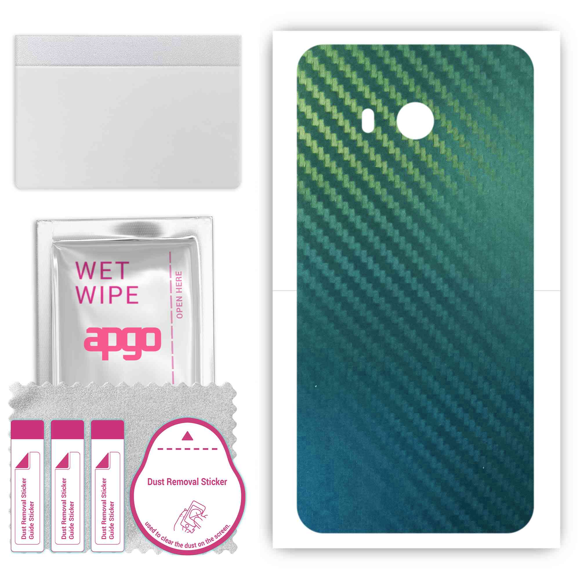Apgo Protective Skin Sticker for the back compatible with HTC U11, Wrap Film, Foil, Vinyl - Pattern Carbon Chameleon CAKA1
Apgo Protective Skin Sticker for the back compatible with HTC U11, Wrap Film, Foil, Vinyl - Pattern Carbon Chameleon CAKA1
