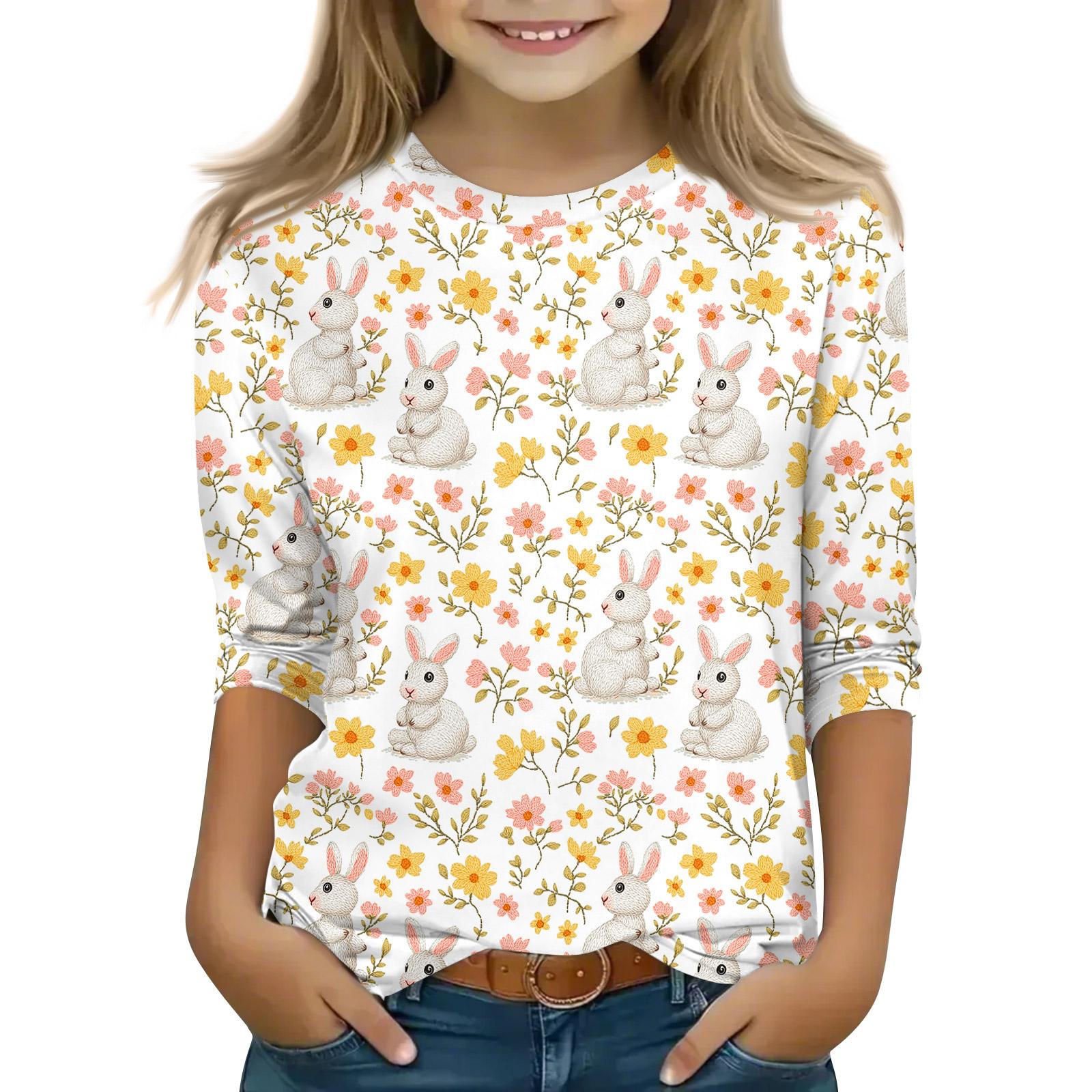 Print Tops For Youth Girls Round Neck 3/4 Sleeves T-Shirts Trendy Tops Outfit Tees 110 бежевый
Print Tops For Youth Girls Round Neck 3/4 Sleeves T-Shirts Trendy Tops Outfit Tees 110 бежевый