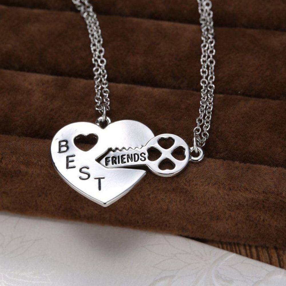 Lovers Forever Серебряная цепочка Love Heart Key Классическое ожерелье дружбы Новое ожерелье с подвеской Ювелирные изделия BFF
Lovers Forever Серебряная цепочка Love Heart Key Классическое ожерелье дружбы Новое ожерелье с подвеской Ювелирные изделия BFF