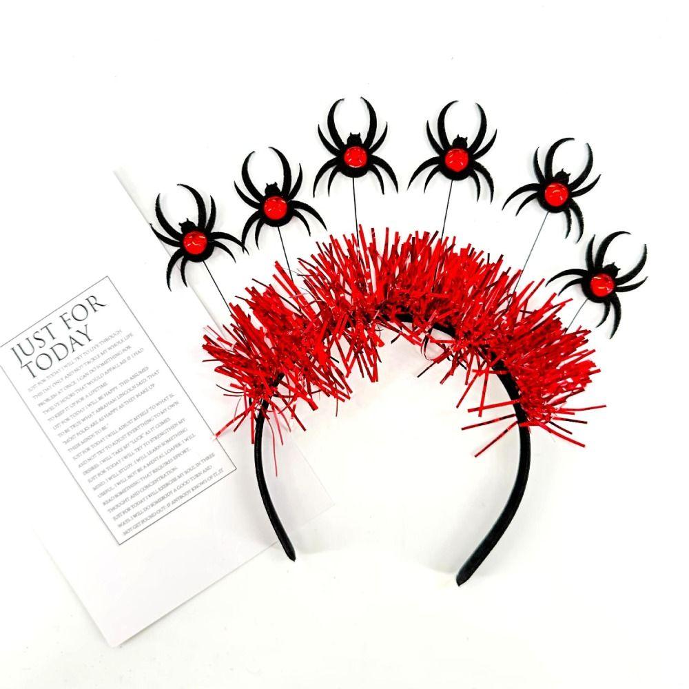 Dress Up Halloween Tiara Hair Hoop Plastic Spider Headband Halloween Goth Headband Adults Kids
Dress Up Halloween Tiara Hair Hoop Plastic Spider Headband Halloween Goth Headband Adults Kids