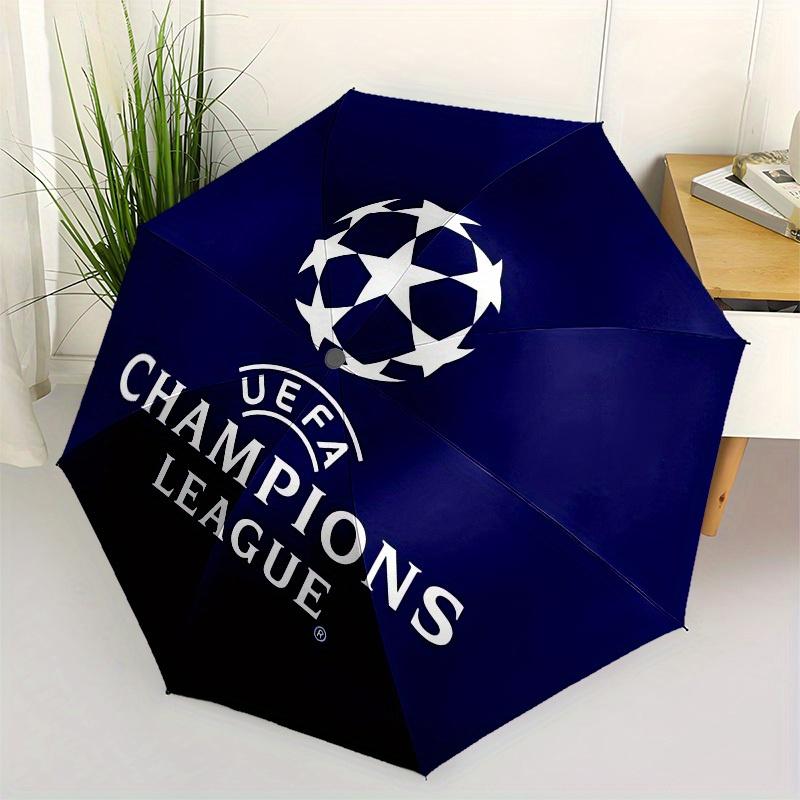 1pc UEFA Champions League Logo Umbrella with Plastic Handle,Suitable for All Seasons Home Travel Outdoor UmbrellaM1119
1pc UEFA Champions League Logo Umbrella with Plastic Handle,Suitable for All Seasons Home Travel Outdoor UmbrellaM1119