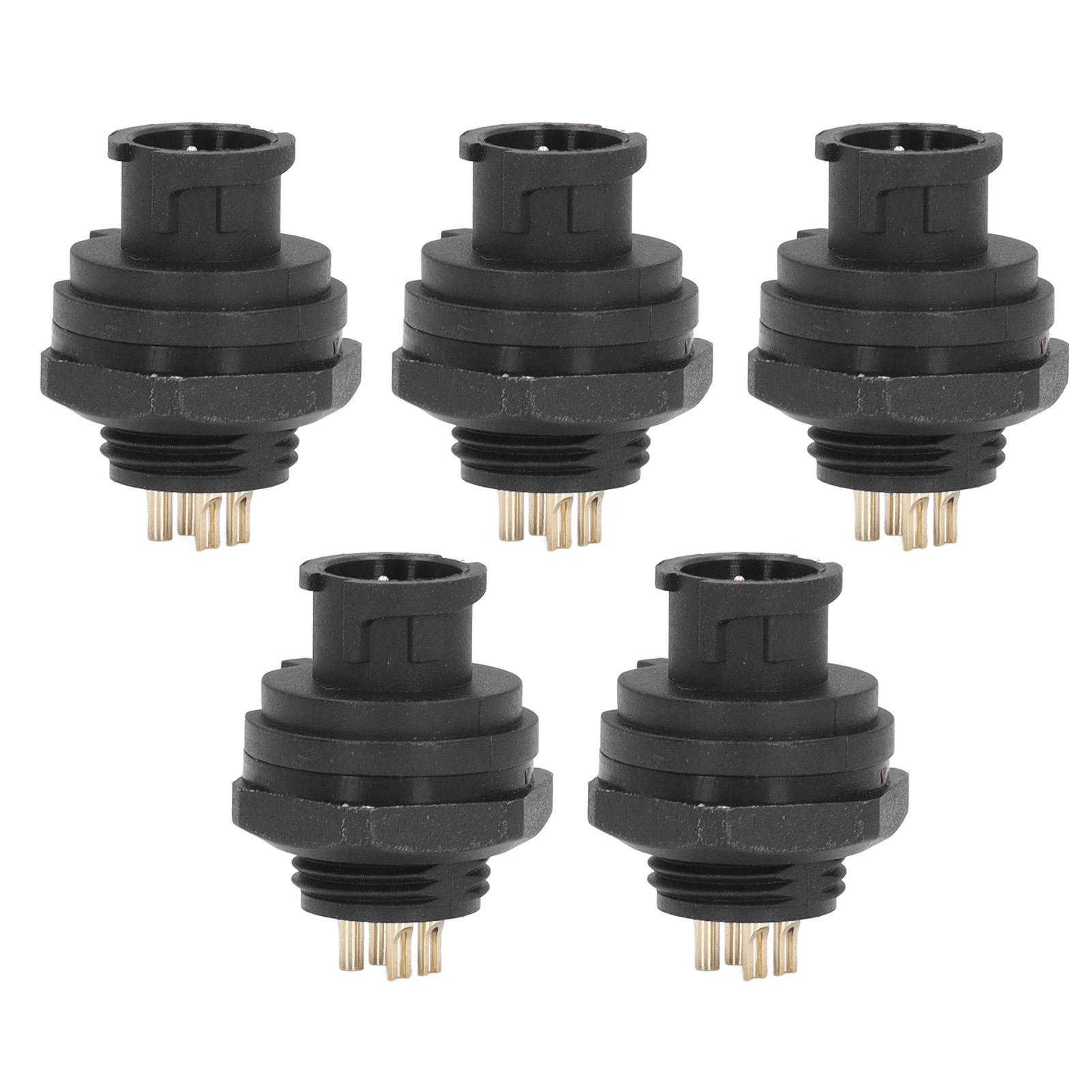 5 Pcs 4 Pin Front Panel Mount Socket 716in 28UNS Thread Connection Welding Wiring IP67 Aviation
5 Pcs 4 Pin Front Panel Mount Socket 716in 28UNS Thread Connection Welding Wiring IP67 Aviation