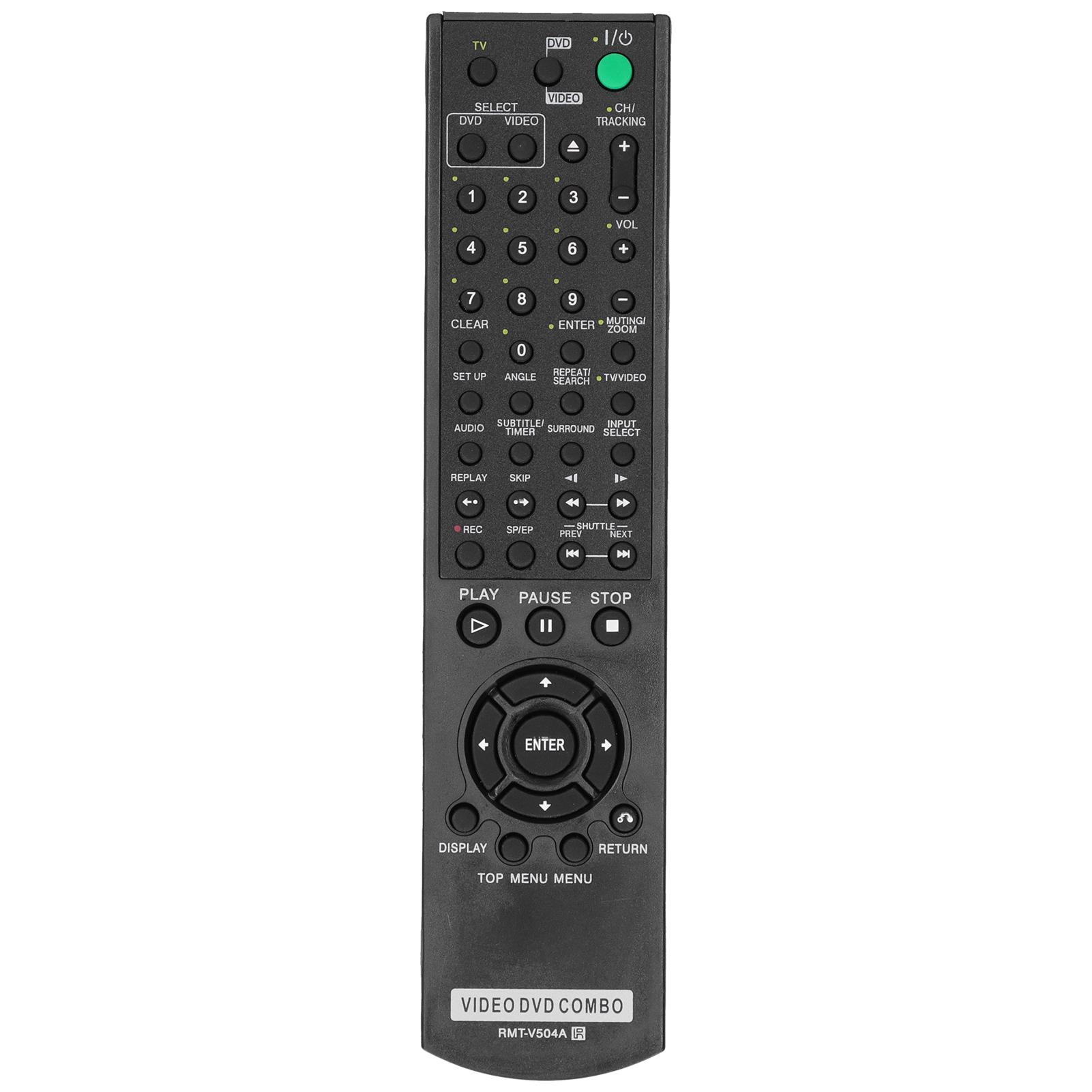 RMTV504A Video DVD Combo Player Remote Control for Sony SLVD100 SLVD281P SLVD380P YSP4000BL
RMTV504A Video DVD Combo Player Remote Control for Sony SLVD100 SLVD281P SLVD380P YSP4000BL