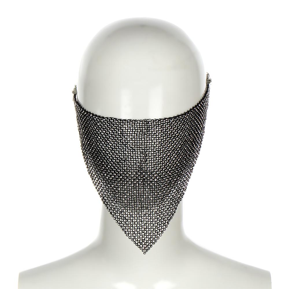 Bling Reticulated Rhinestone Night Club Party Adult Face Mask Vintage Trendy Crystal Mouth Mask Popular Dance Exotic Veil Masks
Bling Reticulated Rhinestone Night Club Party Adult Face Mask Vintage Trendy Crystal Mouth Mask Popular Dance Exotic Veil Masks