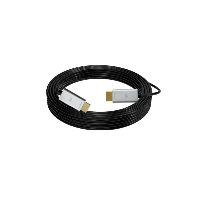 8K HDTV Cable Fiber Optically HDTV Cable 2.1 Support 8K@60Hz Dynamic 48Gbps Fast Speed Long Cable for Laptop PC
8K HDTV Cable Fiber Optically HDTV Cable 2.1 Support 8K@60Hz Dynamic 48Gbps Fast Speed Long Cable for Laptop PC