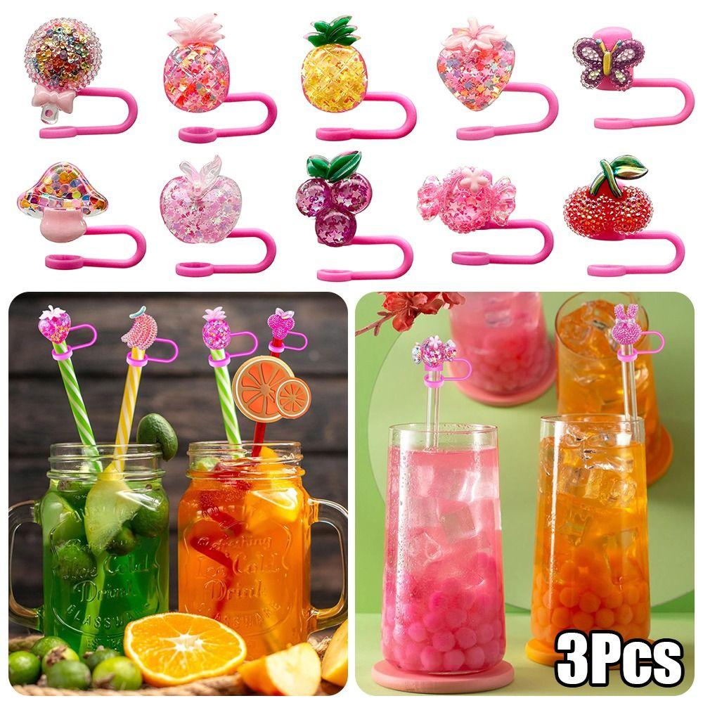 3Pcs Waterproof Candy Straw Cap Pink Straw Dust Stopper for 10mm Drinking Straw 3Pcs Style 9
3Pcs Waterproof Candy Straw Cap Pink Straw Dust Stopper for 10mm Drinking Straw 3Pcs Style 9