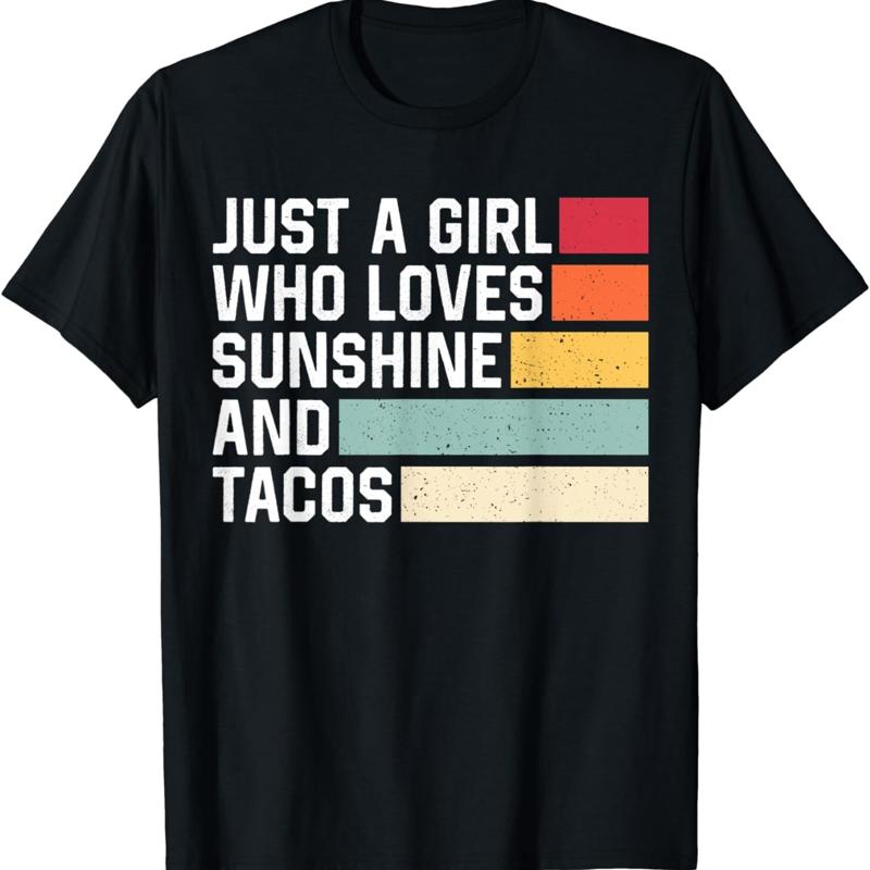 Just A Girl Who Loves Sunshine And Tacos Retro Taco T Shirt S разноцветный
Just A Girl Who Loves Sunshine And Tacos Retro Taco T Shirt S разноцветный
