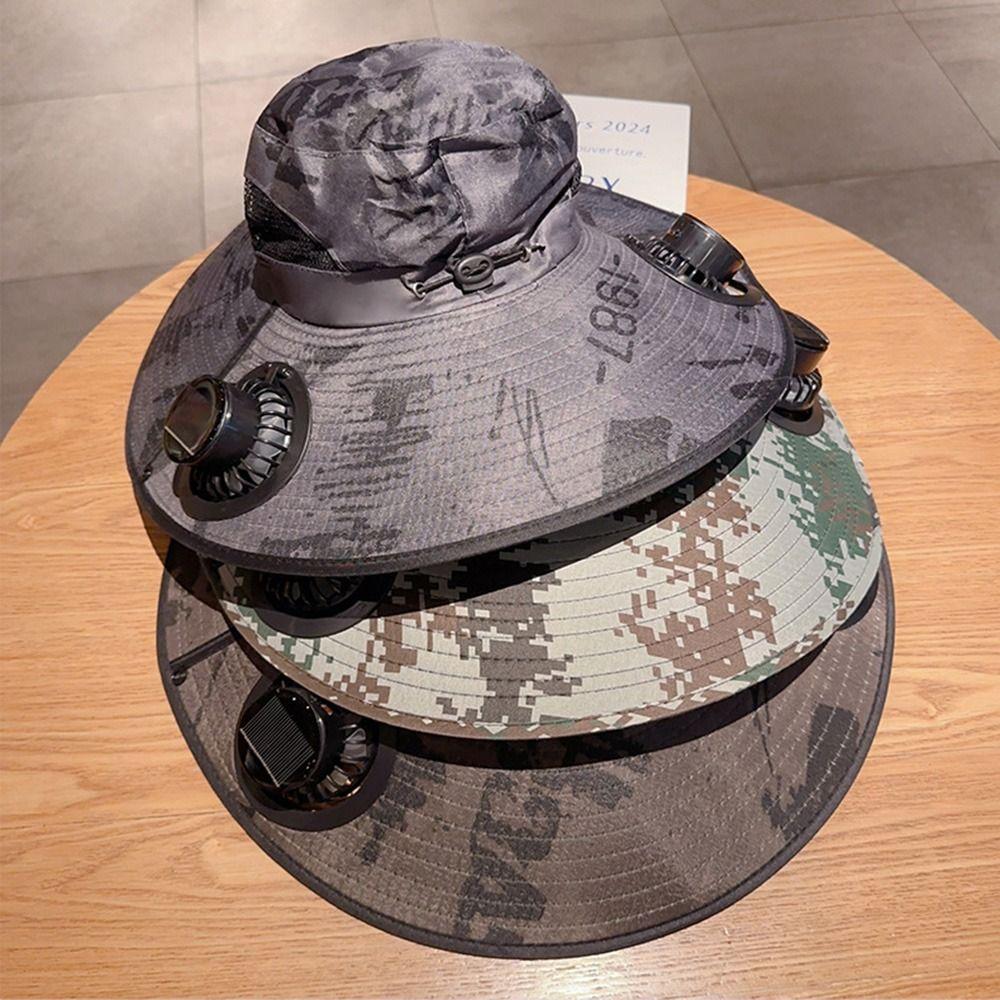 UV Protection Sun Hat with Solar Fan Adjustable Camouflage Sun Bucket Hat 3 Speeds Breathable Mesh Wide Brim Sun Cap хакі
UV Protection Sun Hat with Solar Fan Adjustable Camouflage Sun Bucket Hat 3 Speeds Breathable Mesh Wide Brim Sun Cap хакі