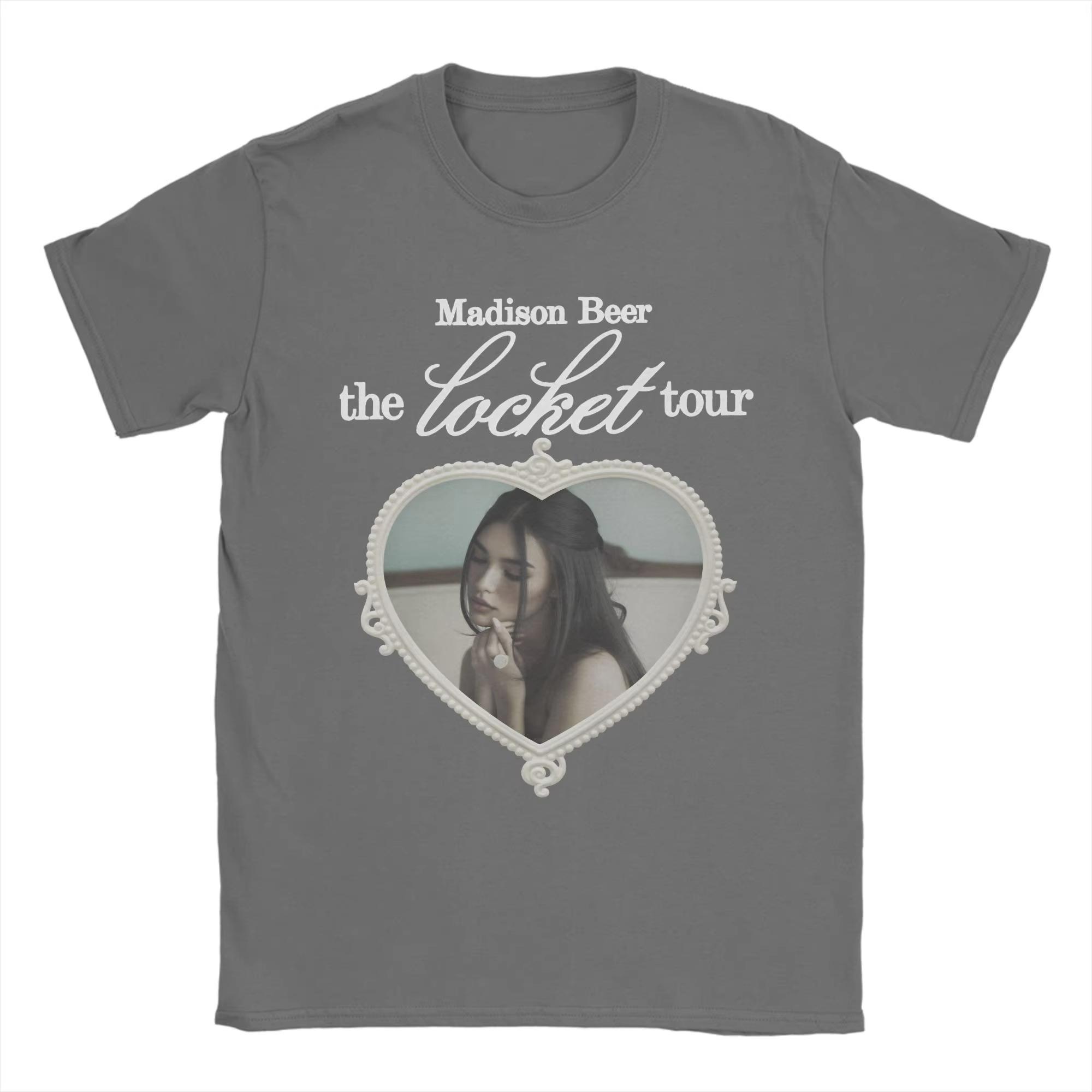 Unisex Women Graphic Madison Beer the locket tour Tee T Shirt pure Cotton Tshirts Clothes Fashion Casual Shortsleeved top XL
Unisex Women Graphic Madison Beer the locket tour Tee T Shirt pure Cotton Tshirts Clothes Fashion Casual Shortsleeved top XL