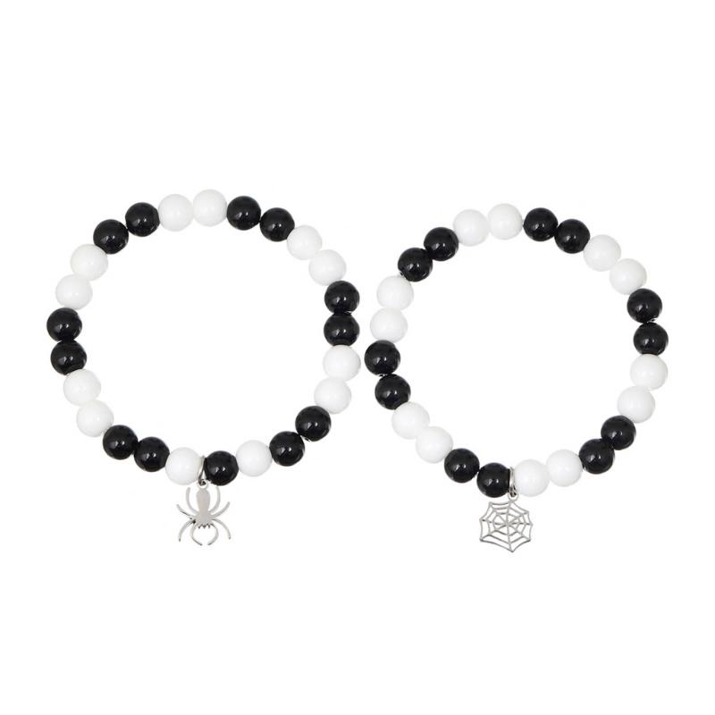 2 Pieces Trendy Charm Bracelet Beads Bracelet Fashionable Pendant Bracelet Wrist Jewelry Beads Material for Any Occasion 1
2 Pieces Trendy Charm Bracelet Beads Bracelet Fashionable Pendant Bracelet Wrist Jewelry Beads Material for Any Occasion 1