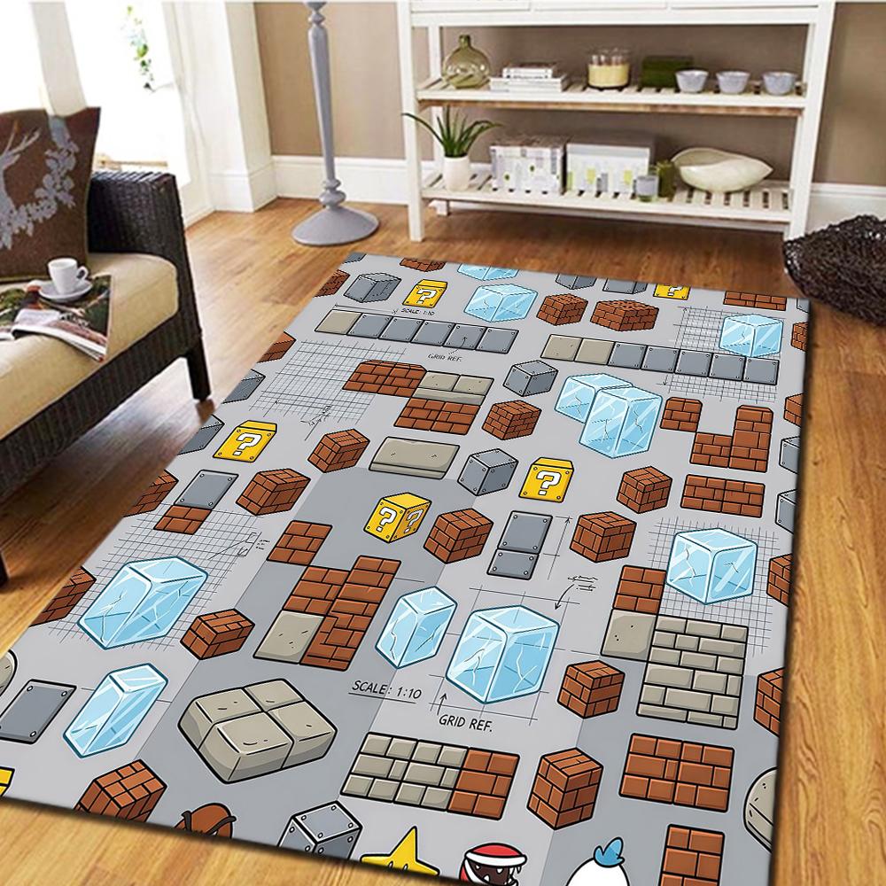 Super Mario Digital Print Carpet, Living Room Floor Mat, Bedroom Decorative Rug, Movie Play Mat -HYQ84 60x90cm
Super Mario Digital Print Carpet, Living Room Floor Mat, Bedroom Decorative Rug, Movie Play Mat -HYQ84 60x90cm
