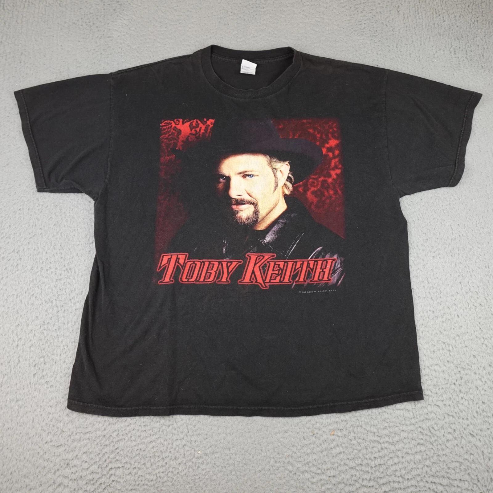 Vintage Toby Keith Shirt Mens 2XL Black I Wanna Talk About Me Country 2001 4XL
Vintage Toby Keith Shirt Mens 2XL Black I Wanna Talk About Me Country 2001 4XL