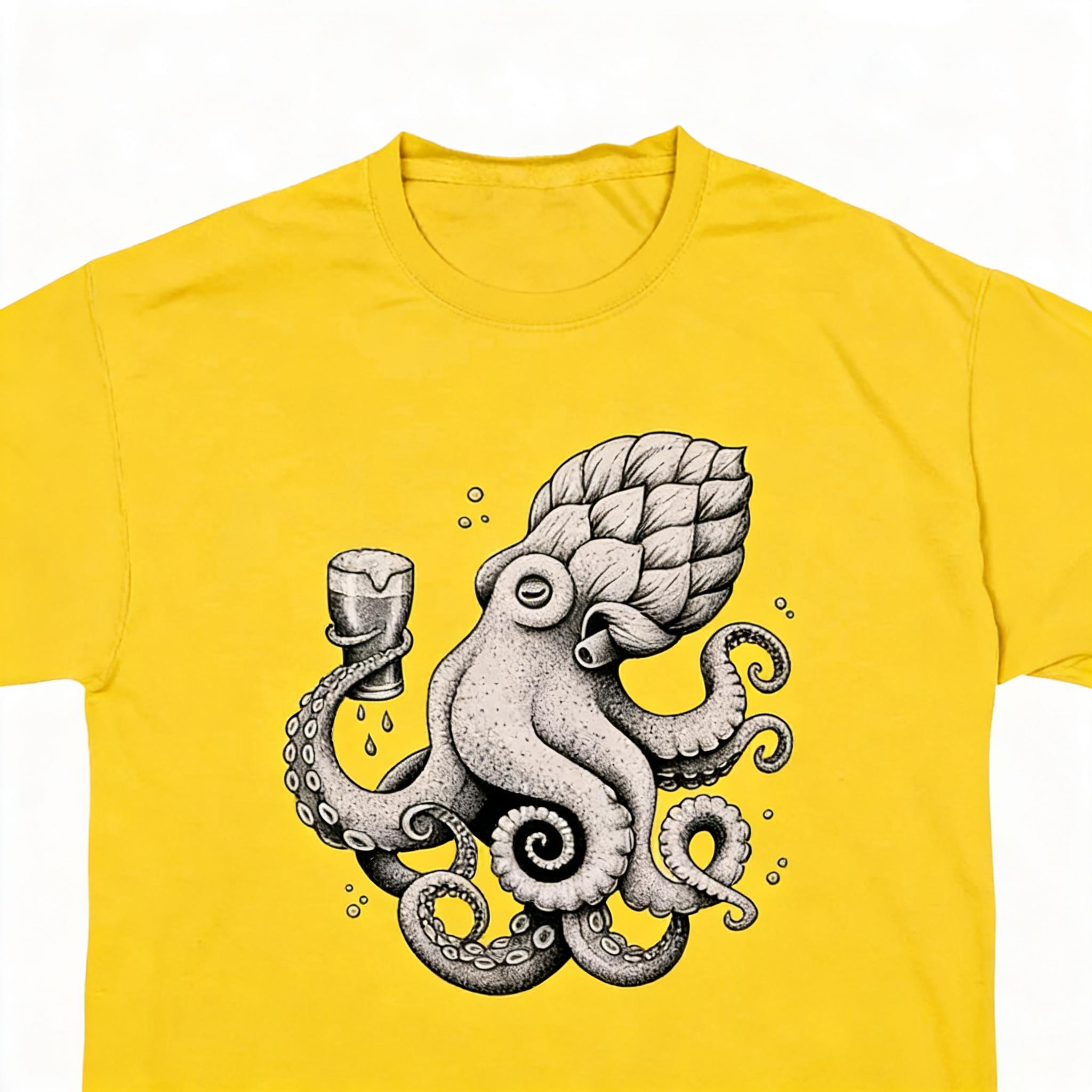 ZX Beer Octopus Graphic TShirt Men Women Cotton Casual Vintage Hop Print Tees 4XL
ZX Beer Octopus Graphic TShirt Men Women Cotton Casual Vintage Hop Print Tees 4XL