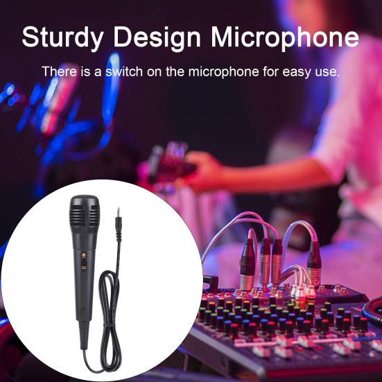 Профессиональный проводной динамический микрофон, четкое качество звука HiFi, прочный легкий микрофон 3,5 мм/6,5 мм для записи караоке
Профессиональный проводной динамический микрофон, четкое качество звука HiFi, прочный легкий микрофон 3,5 мм/6,5 мм для записи караоке