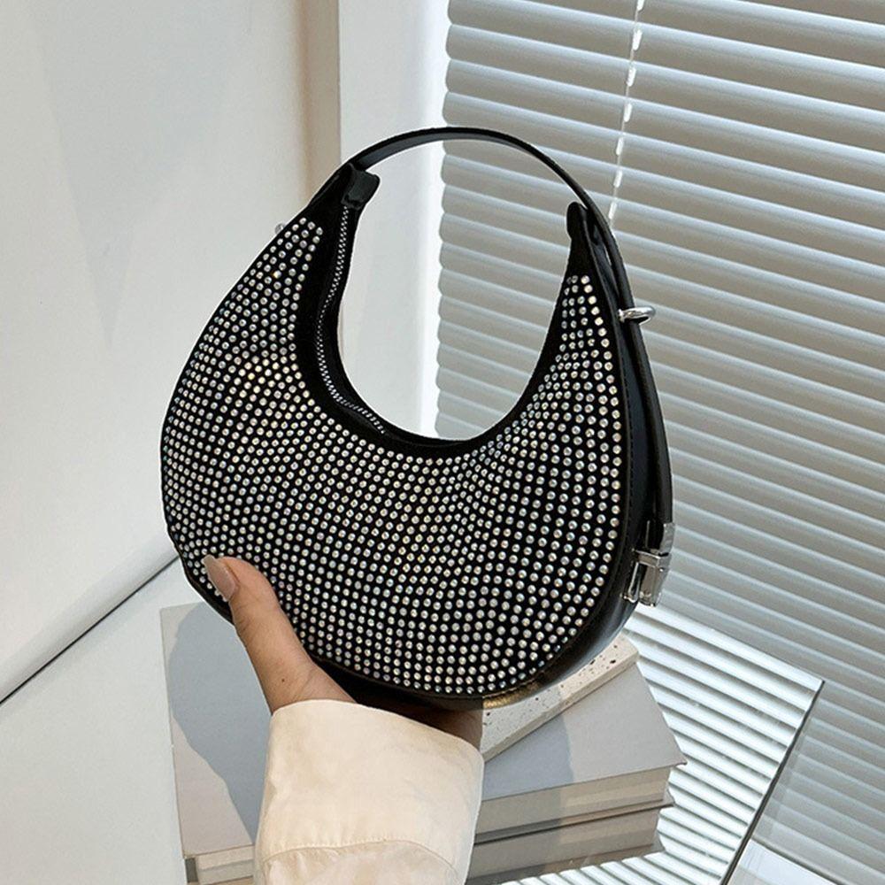 Модная простая сумка через плечо с бриллиантовой инкрустацией, сумки под мышками, кошельки, сумки
Модная простая сумка через плечо с бриллиантовой инкрустацией, сумки под мышками, кошельки, сумки