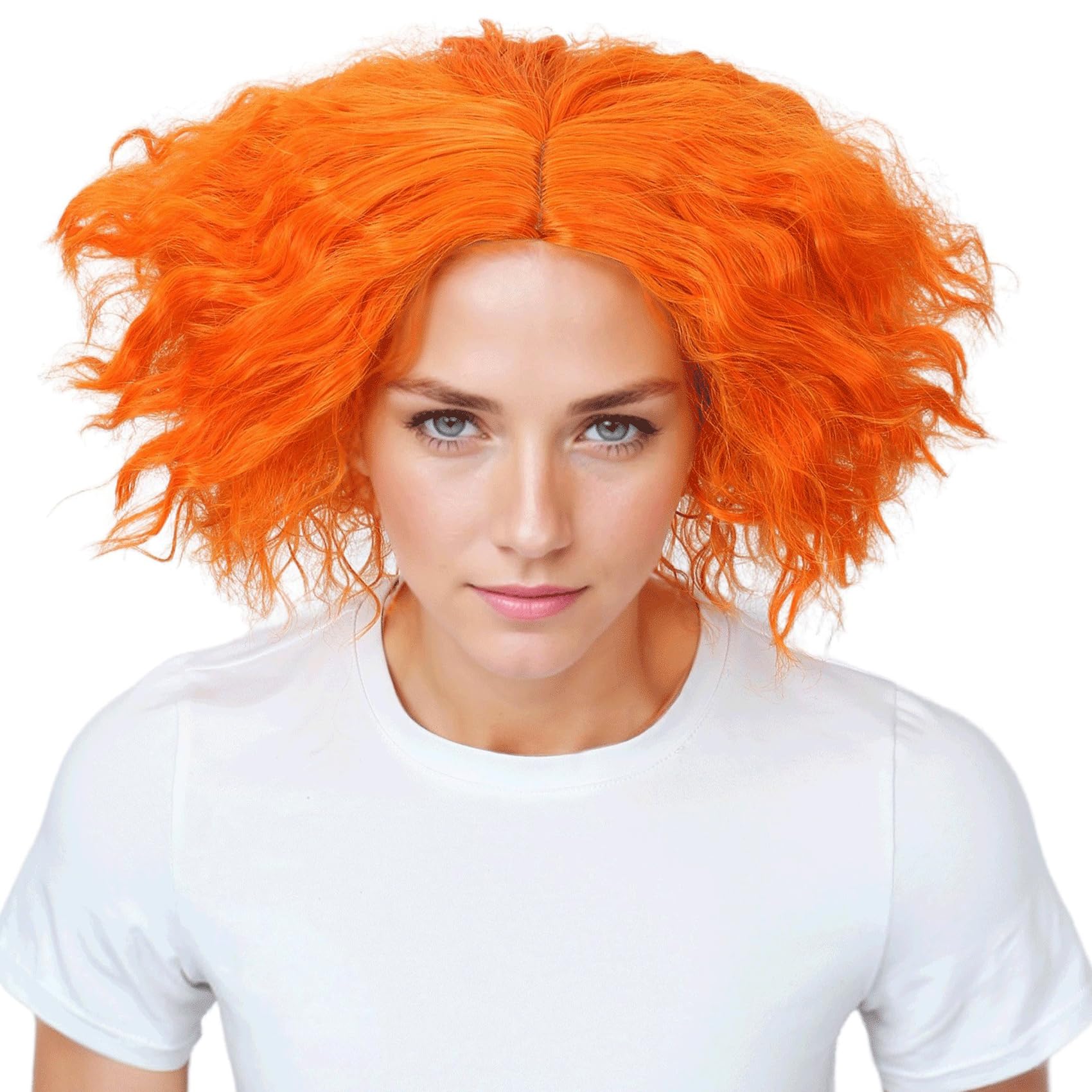 Linfairy Cosplay Wig, Heat-Resistant Wig, Costume Accessory, Festival, Orange, Curly, Center Hair
Linfairy Cosplay Wig, Heat-Resistant Wig, Costume Accessory, Festival, Orange, Curly, Center Hair