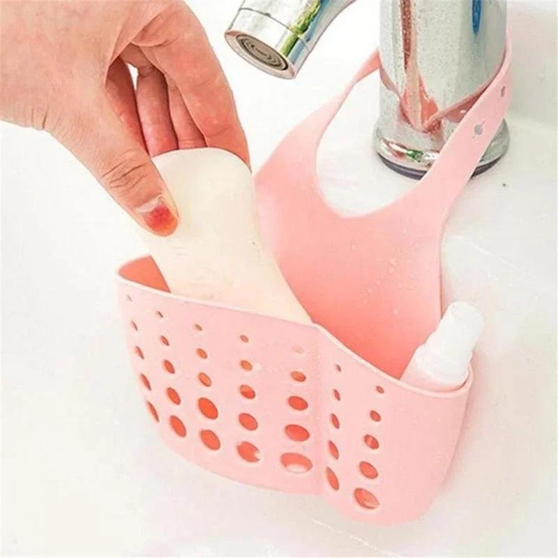 Household Kitchen Simple Drain Rack Bathroom Sink Adjustable Basket Silicone Soap Sponge Storage Rack Faucet Kitchen Tools рожевий
Household Kitchen Simple Drain Rack Bathroom Sink Adjustable Basket Silicone Soap Sponge Storage Rack Faucet Kitchen Tools рожевий