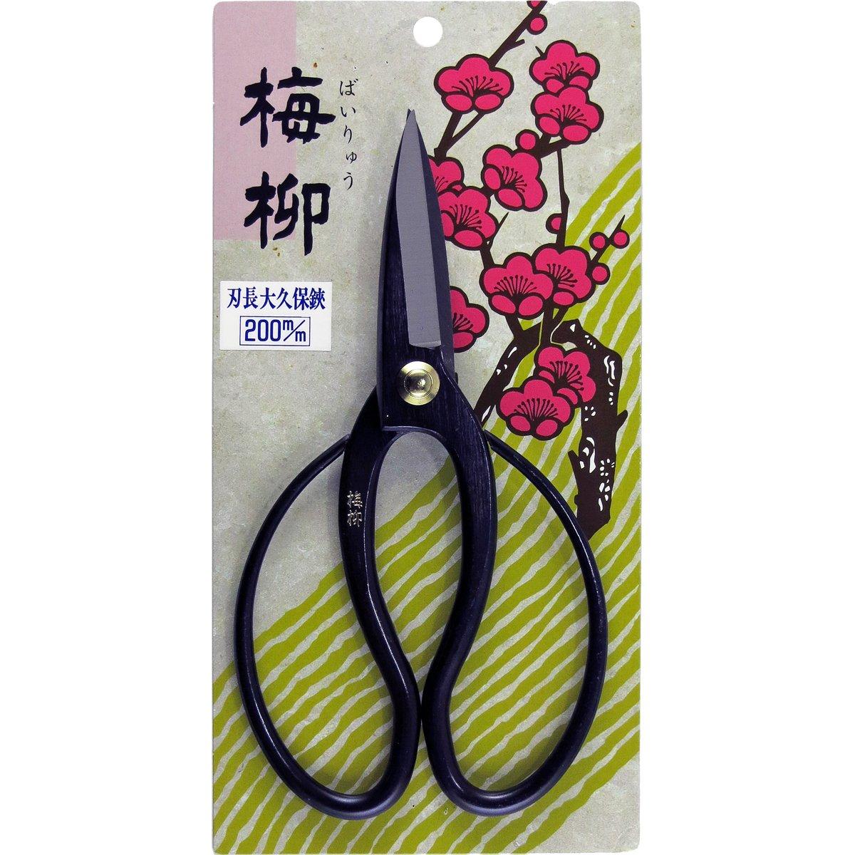 long Okubo 200mm Ume-yanagi (plum blossom) style, blade, scissors,
long Okubo 200mm Ume-yanagi (plum blossom) style, blade, scissors,