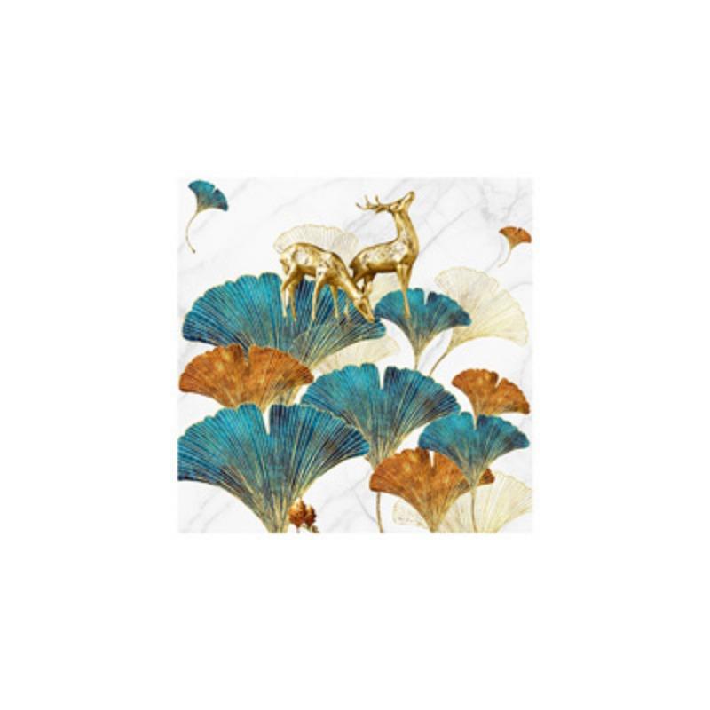 Современные красочные сусальное золото растение лист гинкго гостиная крыльцо фон украшение стены живопись безрамная фреска 20X20 cm No Frame медная патина
Современные красочные сусальное золото растение лист гинкго гостиная крыльцо фон украшение стены живопись безрамная фреска 20X20 cm No Frame медная патина