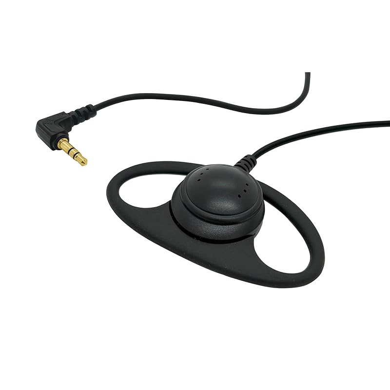 F-Factory ear hook type earphones open ear on-ear type stereo one ear 5m (black/black) For TV/Radio/Music 3.5mm L-shape/L-shape stereo mini plug
F-Factory ear hook type earphones open ear on-ear type stereo one ear 5m (black/black) For TV/Radio/Music 3.5mm L-shape/L-shape stereo mini plug
