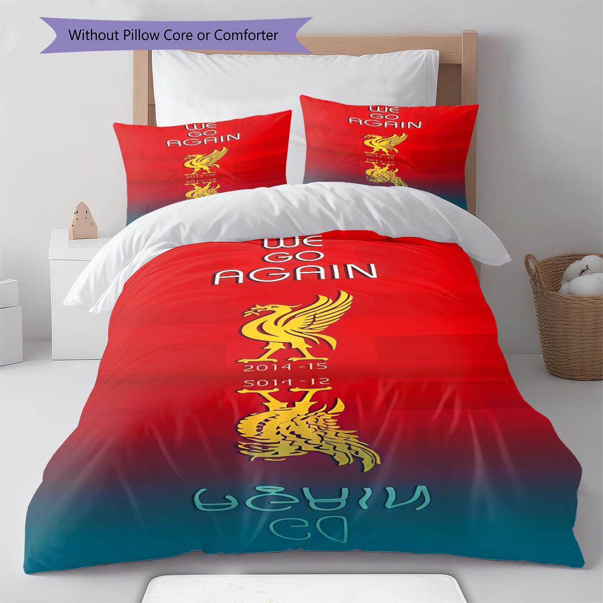 Liverbird logo RugPattern Bedding Quilt Set Quilt Cover Pillowcase Home Decoration Birthday Gift (1 * duvet cover + 2 * pillowcase, without core) 135x200cm
Liverbird logo RugPattern Bedding Quilt Set Quilt Cover Pillowcase Home Decoration Birthday Gift (1 * duvet cover + 2 * pillowcase, without core) 135x200cm