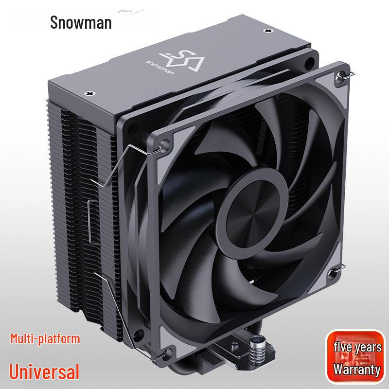 SNOWMAN Bingman MT6-V3 Кулер для ЦП з повітряним охолодженням з 6 тепловими трубками для систем X99, 1700, 2011, AM4, AM5
SNOWMAN Bingman MT6-V3 Кулер для ЦП з повітряним охолодженням з 6 тепловими трубками для систем X99, 1700, 2011, AM4, AM5