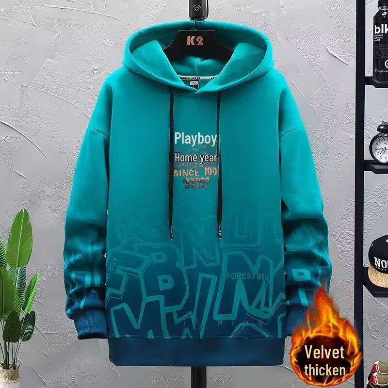 2023 Youth Boys Plus Velvet Hooded Sweatshirt - Thick Winter Jacket for Junior and High School Students XL
2023 Youth Boys Plus Velvet Hooded Sweatshirt - Thick Winter Jacket for Junior and High School Students XL