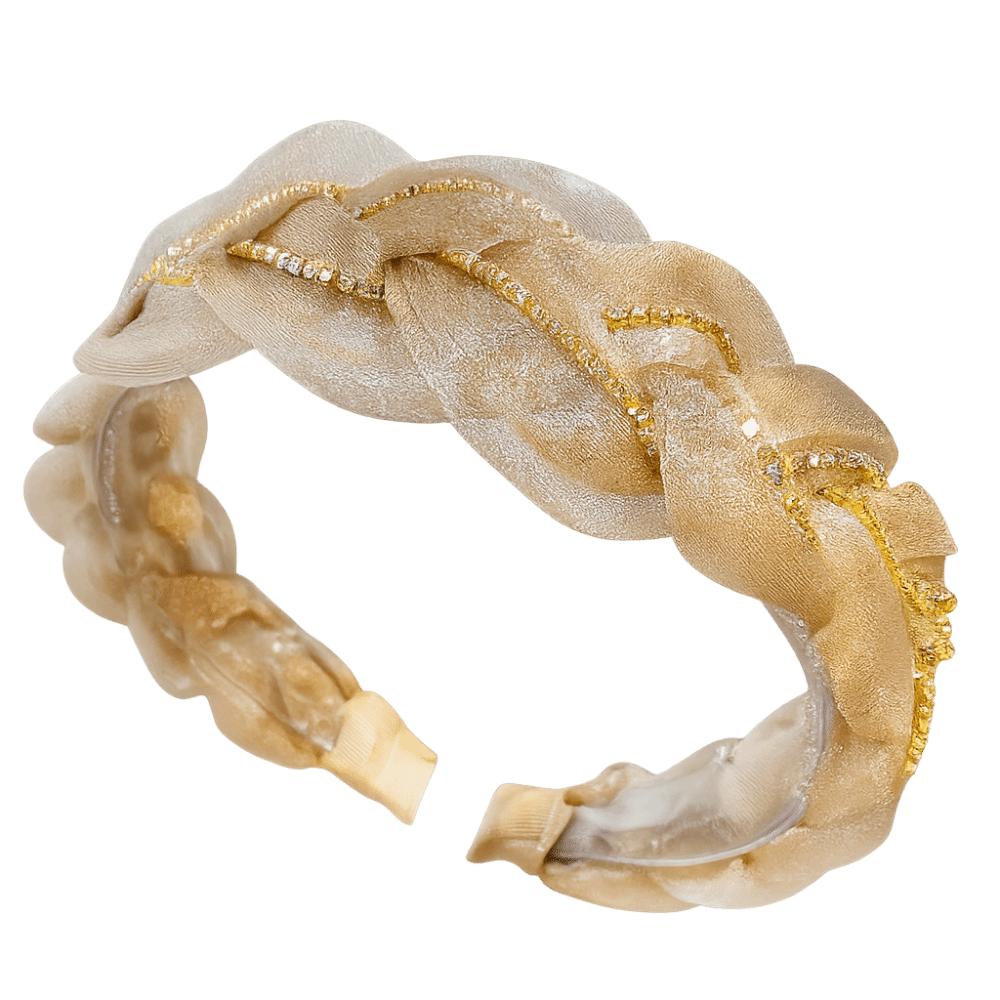 Elegant Organza Braided Headband Non-Slip High Cranial Top Headband Women s Hair Accessories хаки
Elegant Organza Braided Headband Non-Slip High Cranial Top Headband Women s Hair Accessories хаки